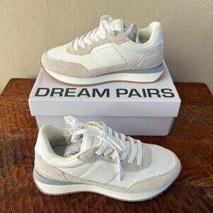 Dream Pairs Women's Fashion Sneakers, Retro Style, Size 7.5, New in the Box
